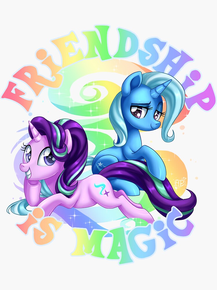 "The Magic of Friendship - Trixie Starlight Glimmer My Little Pony