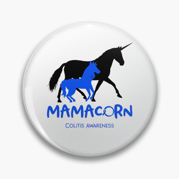 Item preview, Colitis Awareness Mama Unicorn Mamacorn Support Colitis Warrior  designed and sold by RunningShop.