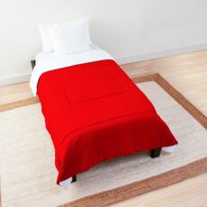 Velvet Red Comforters Redbubble