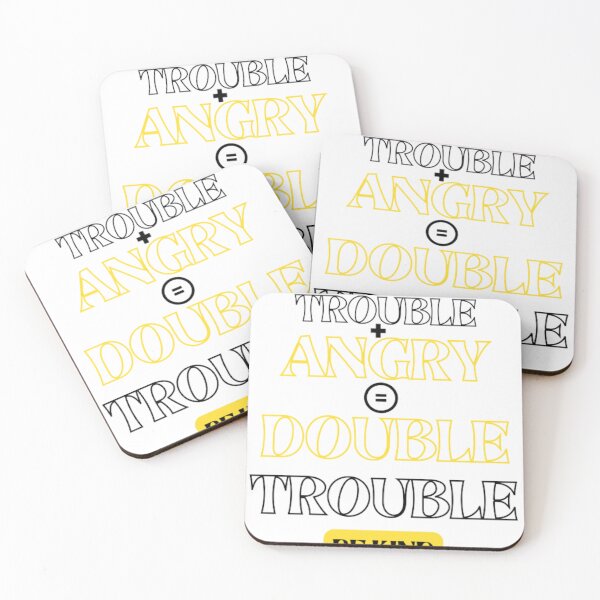 Item preview, Trouble+Angry=Double Trouble designed and sold by Nicedeco.
