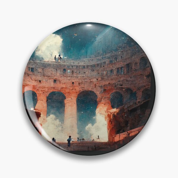 Item preview, Colosseum | AI Generated Art designed and sold by WillowridgeRKR.