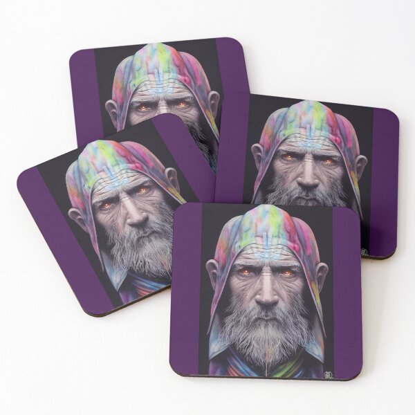 Item preview, Jedi Wizard of Light, Emerald Everlast - Fantasy Art - Old Wise Man designed and sold by JediNeil.