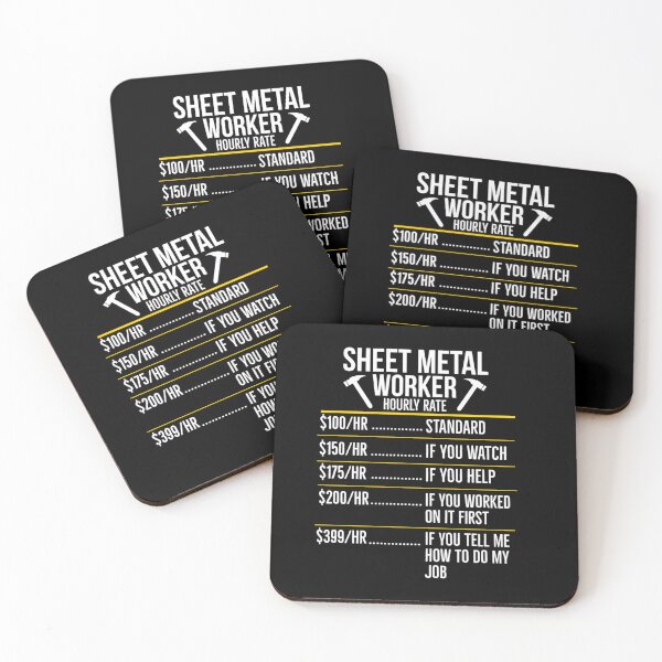 Item preview, Sheet Metal Worker Hourly Rate Funny Classic T-Shirt designed and sold by MartinSanchezs.