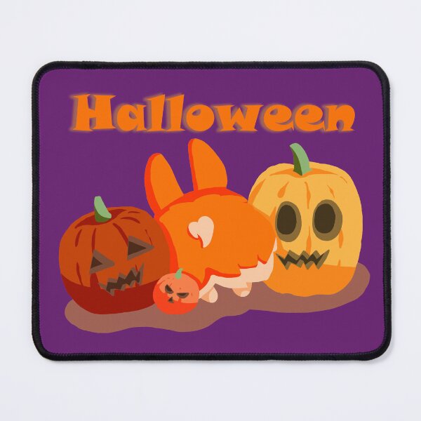Item preview, Imposter Corgi among Halloween pumpkins designed and sold by MindToPaper.