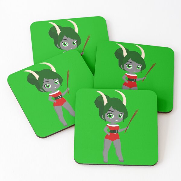 Item preview, ugly christmas female krampus designed and sold by Gossip Rag.