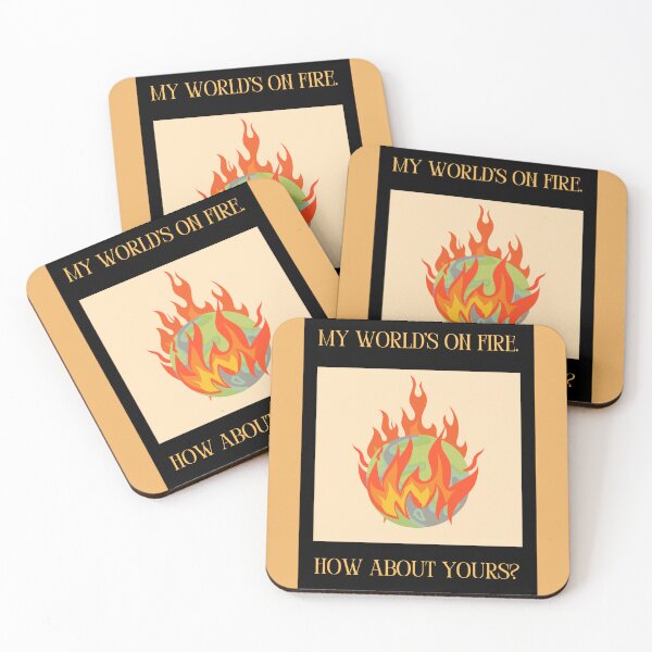 Item preview, My world's on fire. How about yours? designed and sold by Planetary-Disco.