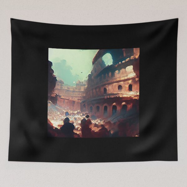 Item preview, Colosseum | AI Generated Art designed and sold by WillowridgeRKR.