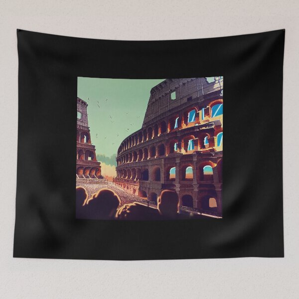 Item preview, Colosseum | AI Generated Art designed and sold by WillowridgeRKR.