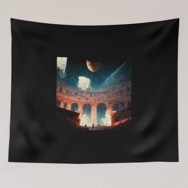 Item preview, Colosseum | AI Generated Art designed and sold by WillowridgeRKR.