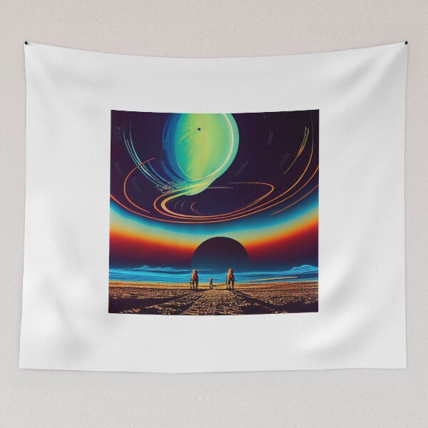 Item preview, Space Landscape  | AI Generated Art designed and sold by WillowridgeRKR.