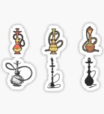 Cool Hookah Pack Sticker