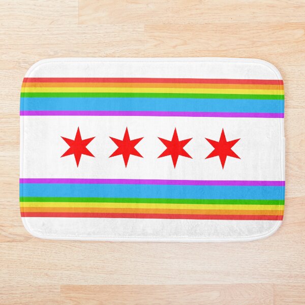 Item preview, Chicago Rainbow Pride Flag 2015 designed and sold by Dean Dunakin.