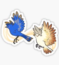 Love Birds Sticker