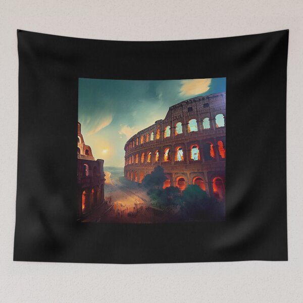 Item preview, Colosseum | AI Generated Art designed and sold by WillowridgeRKR.