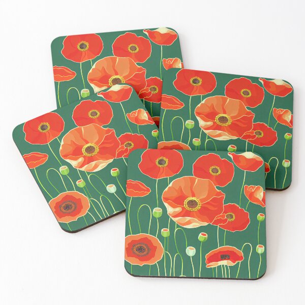Item preview, Poppy print designed and sold by ThePurpleMelon.