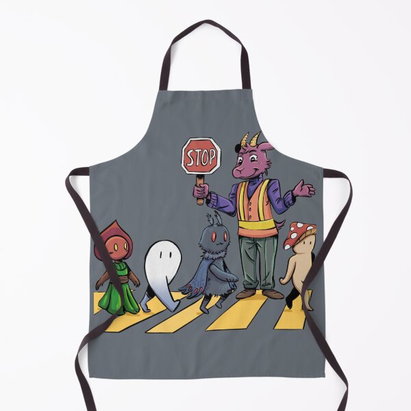Item preview, Goatman Crossing Guard with walking Cryptids designed and sold by YazminCityArts.