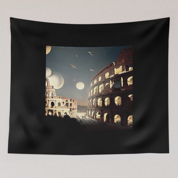 Item preview, Colosseum | AI Generated Art designed and sold by WillowridgeRKR.