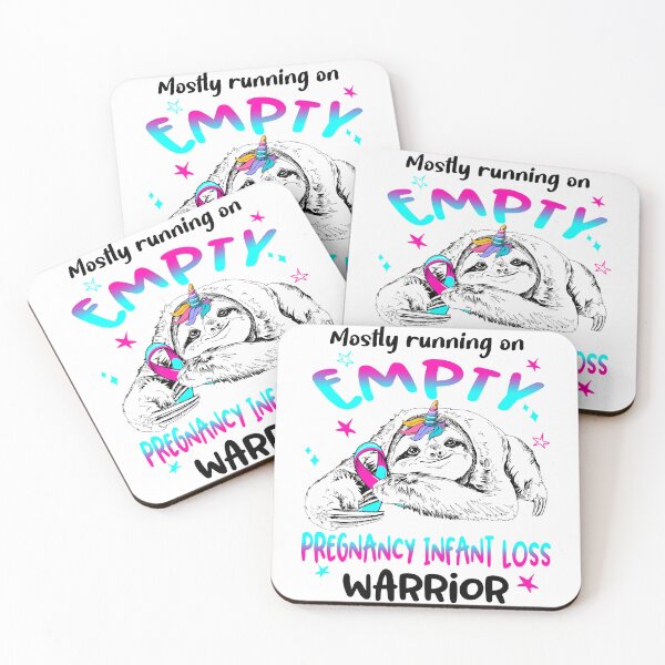 Item preview, Mostly running on Empty Pregnancy Infant Loss Warrior designed and sold by ElizabethS809.