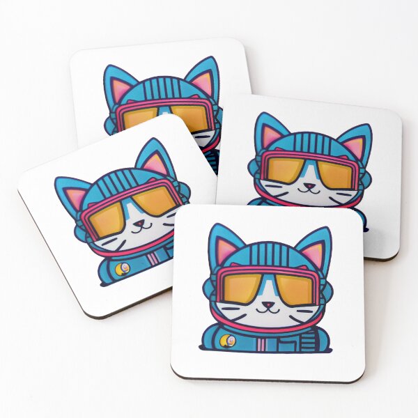 Item preview, Blue Catstronaut designed and sold by GBHS.