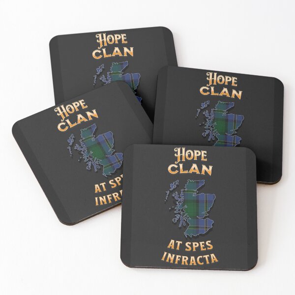 Item preview, Hope Motto Scottish Crest and Tartan designed and sold by BagTown Clans.