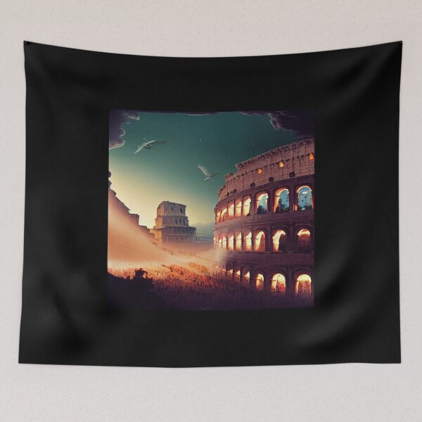 Item preview, Colosseum | AI Generated Art designed and sold by WillowridgeRKR.