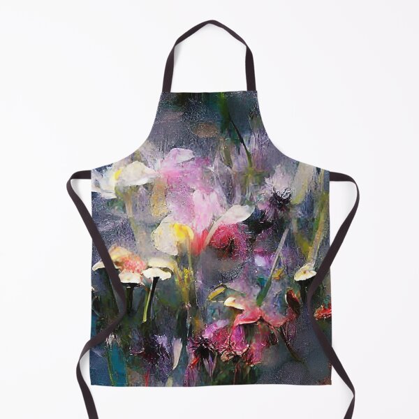 Item preview, Winter Flower Field-Frozen Florals designed and sold by BioDigital-Jazz.