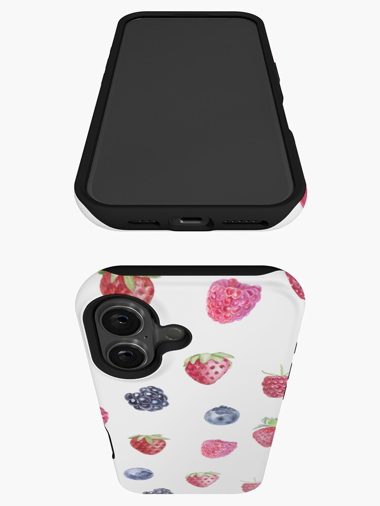 Thumbnail 3 von 4, iPhone-Hülle, Aquarell gemischte Beeren designt und verkauft von silviaol.