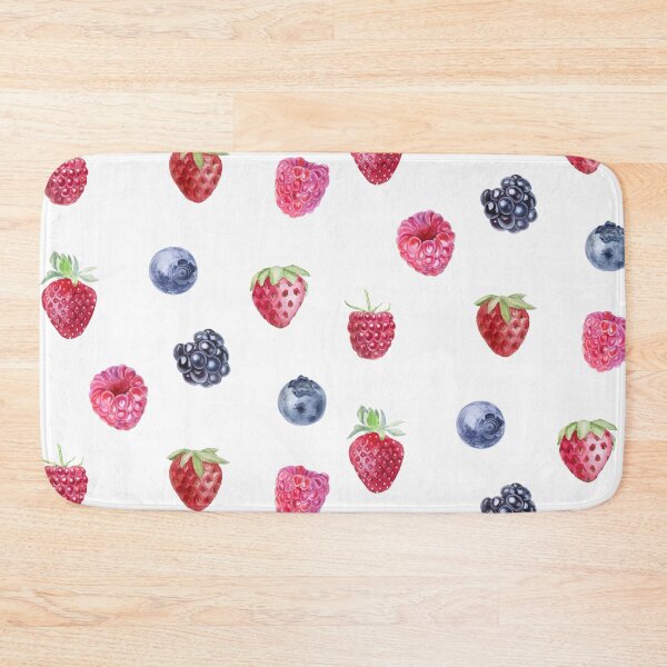 Item preview, Watercolor Mixed Berries designed and sold by silviaol.