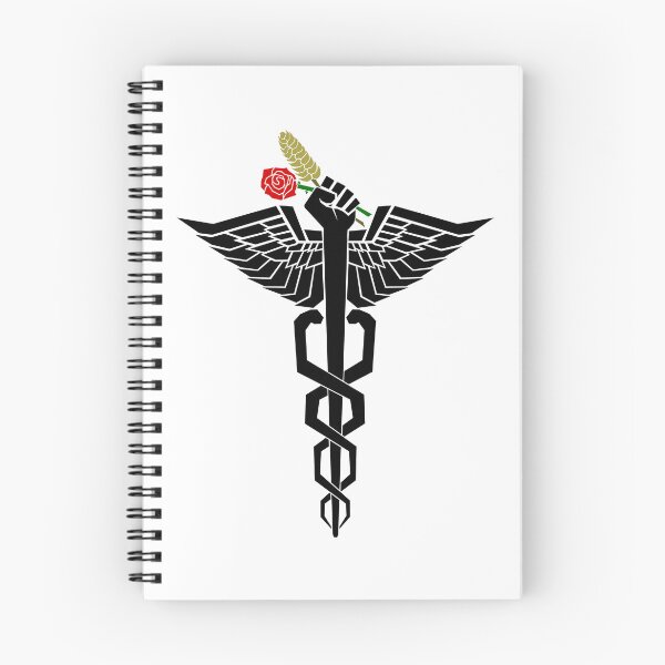 Item preview, Medicare For All Caduceus designed and sold by Fizzysist.