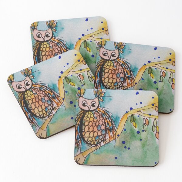 Item preview, Little Owlz - Hazel K designed and sold by kaleidimo.
