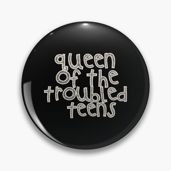 Item preview, Queen Of The Troubled Teens White Classic T-Shirt designed and sold by sheilaroych.