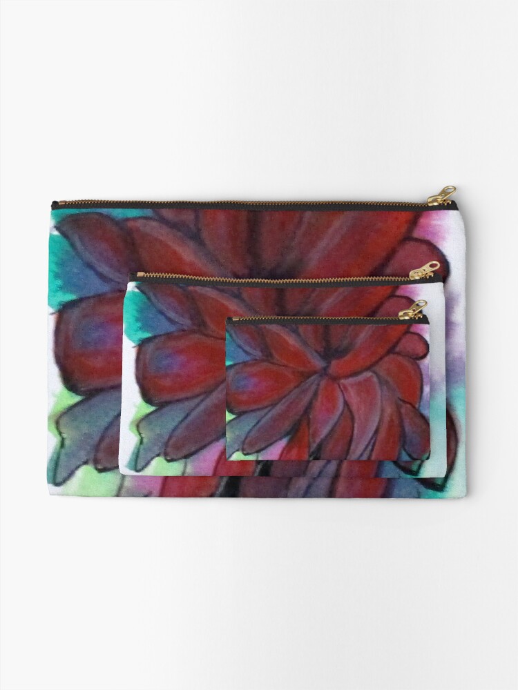 Alternate view of Art Doodle No. 15 Zipper Pouch