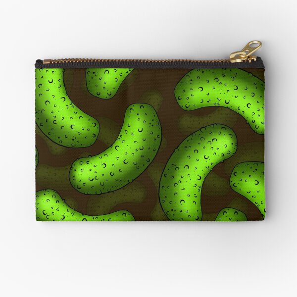 Pickle Pickle Pickle Pattern Zipper Pouch