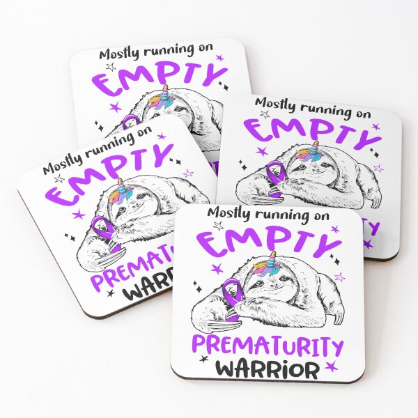 Item preview, Mostly running on Empty Prematurity Warrior designed and sold by ElizabethS809.