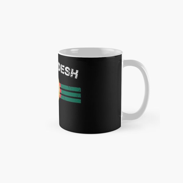 Bangladeshi Flag Shirt - Bangladeshi Emblem & Bangladesh Flag Shirt Classic Mug