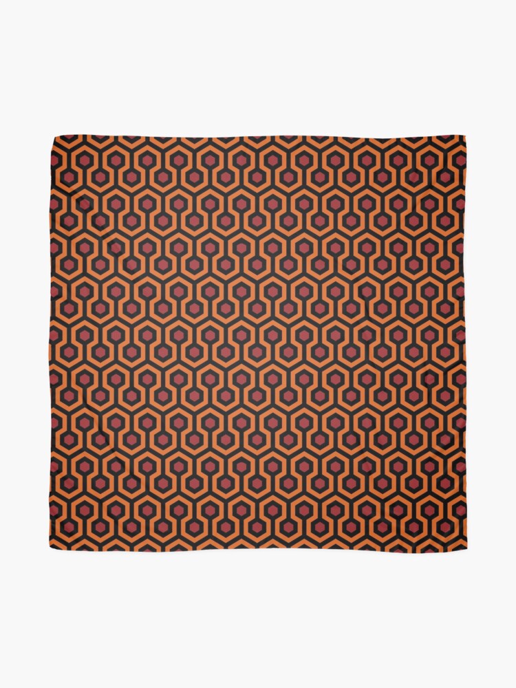 Alternate view of Overlook Hotel Carpet from The Shining: Orange/Red/Black Scarf