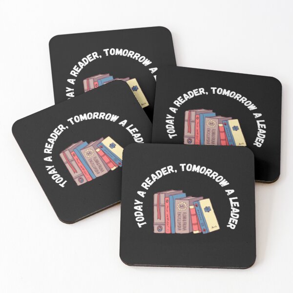 Item preview, Today A Reader Tommorow A Leader Book lover Bibliophile designed and sold by Nero9o.