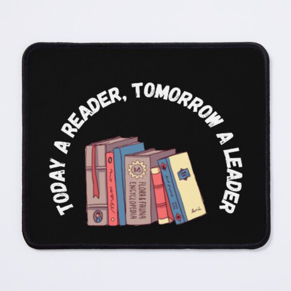Item preview, Today A Reader Tommorow A Leader Book lover Bibliophile designed and sold by Nero9o.