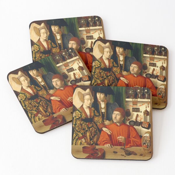 Item preview, A Goldsmith in his Shop, a Medieval Renaissance Painting (1449) by Petrus Christus designed and sold by IlluminatedPage.