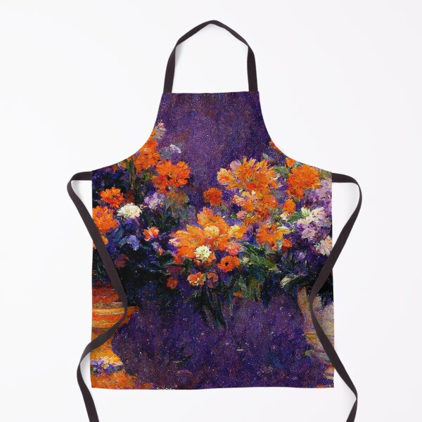 Item preview, Monet inspired vases of flowers designed and sold by ThePurpleMelon.