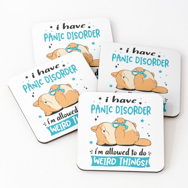 Item preview, Panic Disorder Awareness Funny I have Panic Disorder i'm allowed to do Weird Things! designed and sold by JanetShop809.