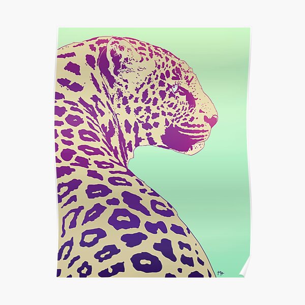 Leopard under the Sun Poster