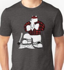 Lumberjack Bear Unisex T-Shirt