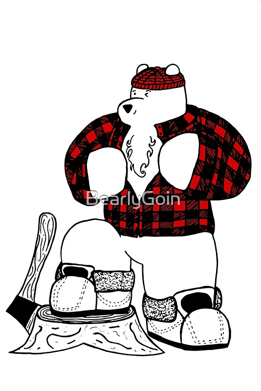 lumberjack teddy bear