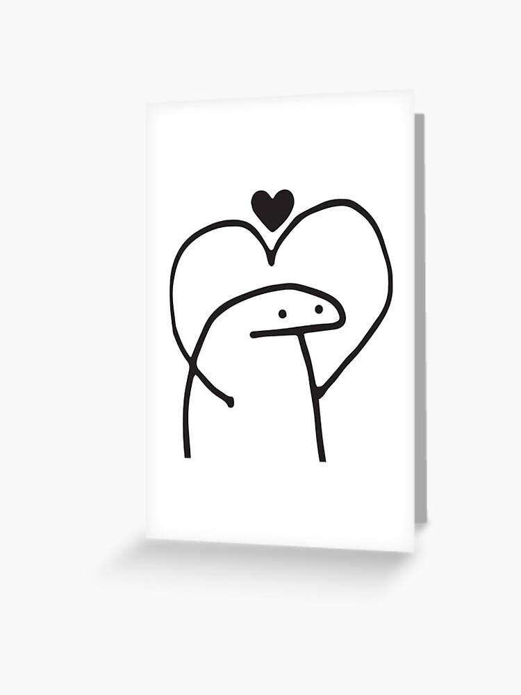 Good Flork Meme Greeting Card by florkmeme