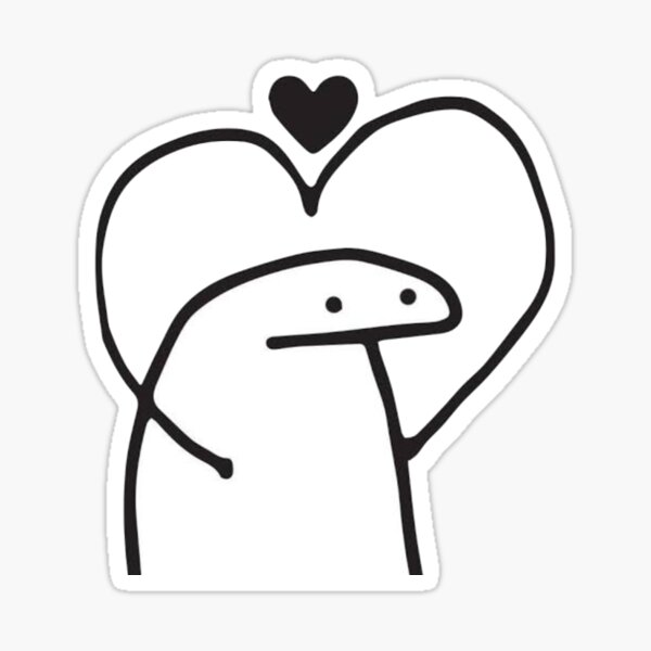 Flork Love Meme Sticker For Sale By Susana Soares Redbubble 0054