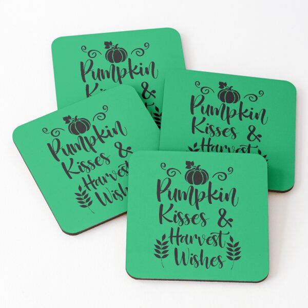 Item preview, Pumpkin Kisses and Harvest Wishes. Fall Quote, Autumn Quote, Harvest quote, Thanksgiving designed and sold by DesignHouse07.
