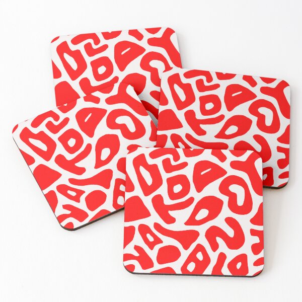 Item preview, Literary camo, re(a)d and white. designed and sold by swellart.