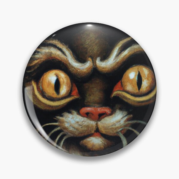 Item preview, Ludwig the Cat, stern eyes (Rococo) designed and sold by thecatandkettle.