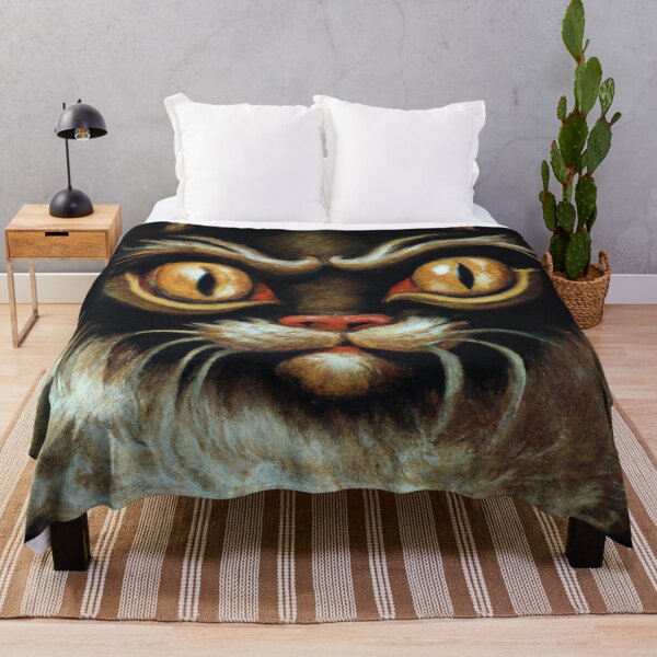 Item preview, Ludwig the Cat, stern eyes (Rococo) designed and sold by thecatandkettle.
